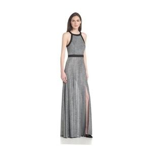 Bcbgeneration metallic slit dress